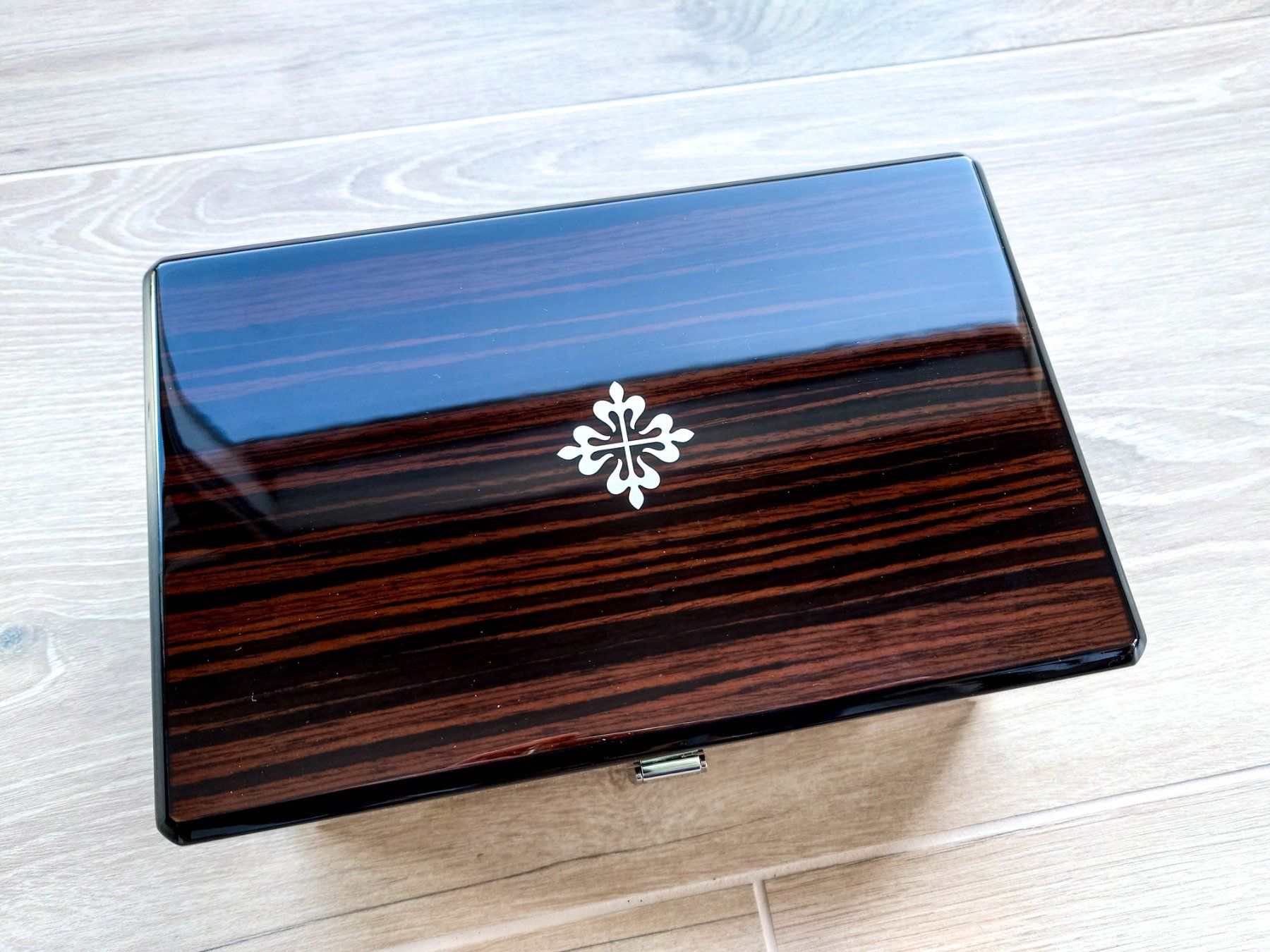 Patek Philippe Uhrenboxen: Patek Philippe wooden box latest model NEW – Neu (gemäss Beschreibung) aus Epalinges von bracelet123 2