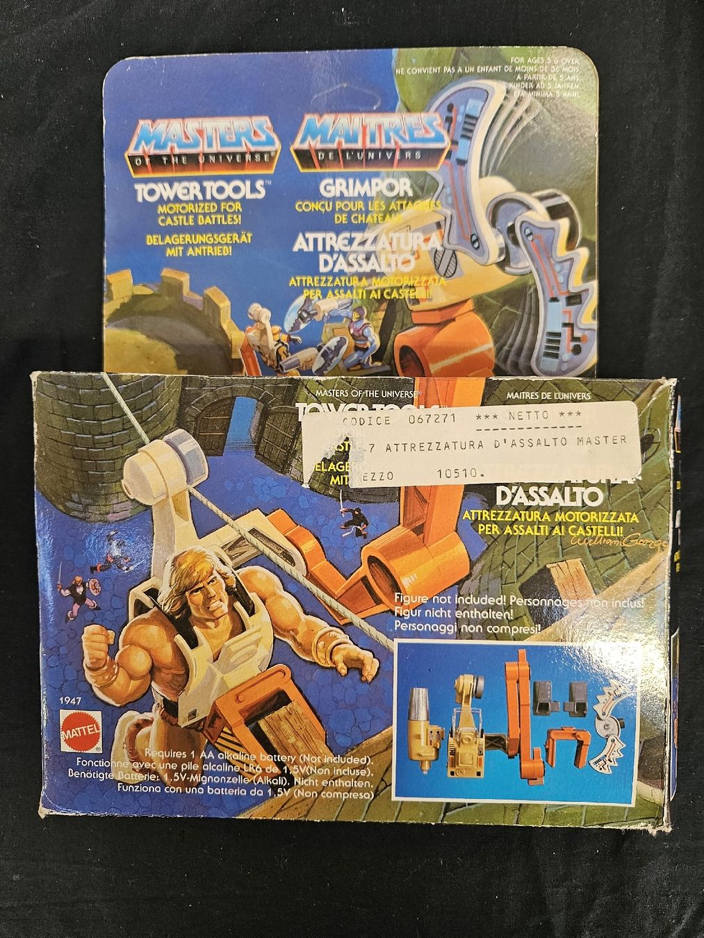 Masters of the Universe Figuren: MASTERS OF THE UNIVERSE TOWER TOOLS 1986 – Neu (gemäss Beschreibung) aus Sarnen von rockola02