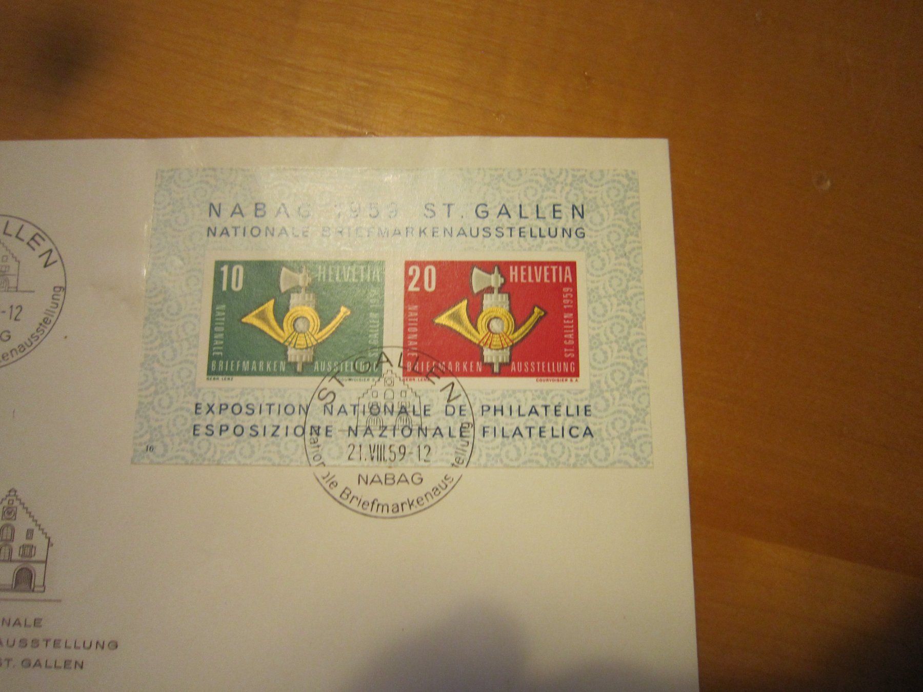 Tutti i francobolli: Lot A 1959 NABAG ET – Usato da Gordola venduto da Polentaefung 1