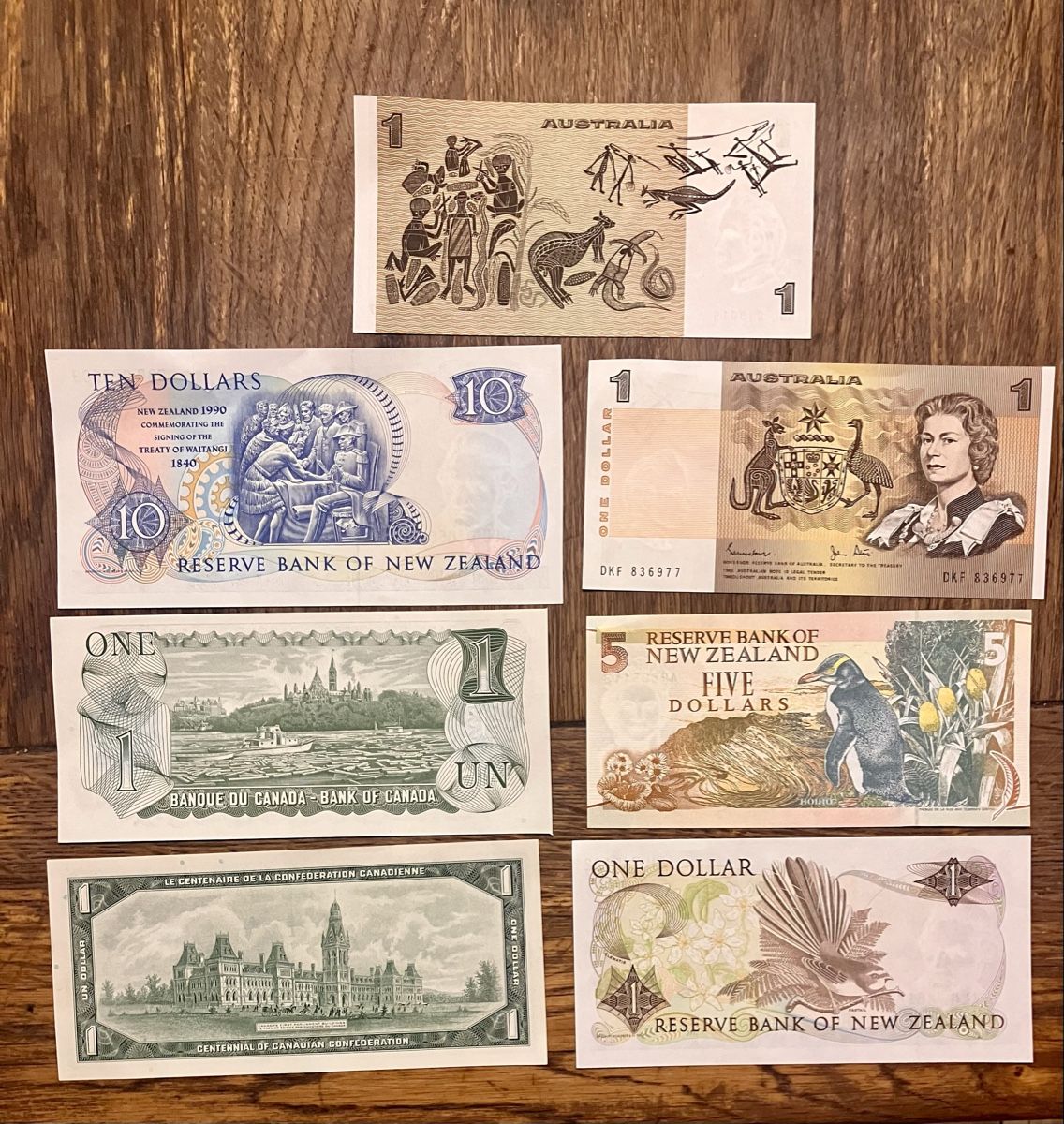 Banknoten: Billets de dollars – Gebraucht aus Puidoux von lemacos