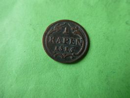 Schwyz 1815, 1 Rappen