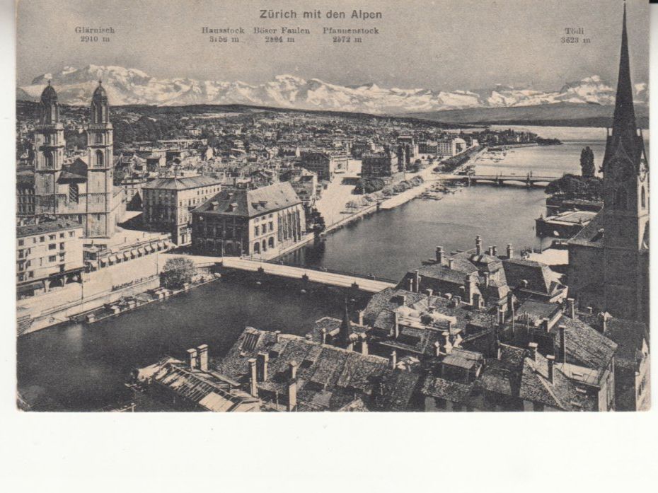 Cartoline postali: Zürich 1907 – Usato da Bürglen TG venduto da StampGraf