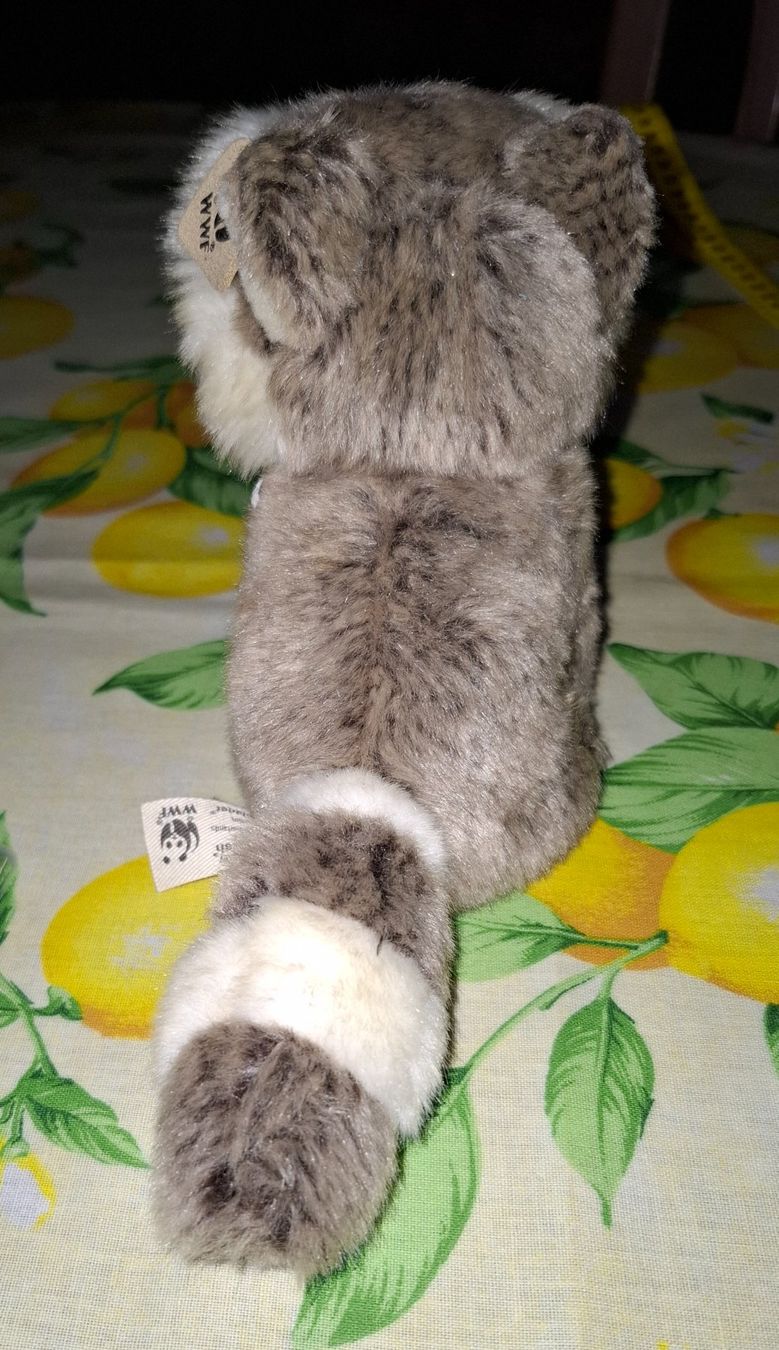 WWF Giocattoli: WWF Stofftier Waschbär – Usato da Plagne venduto da Reticulum01 8