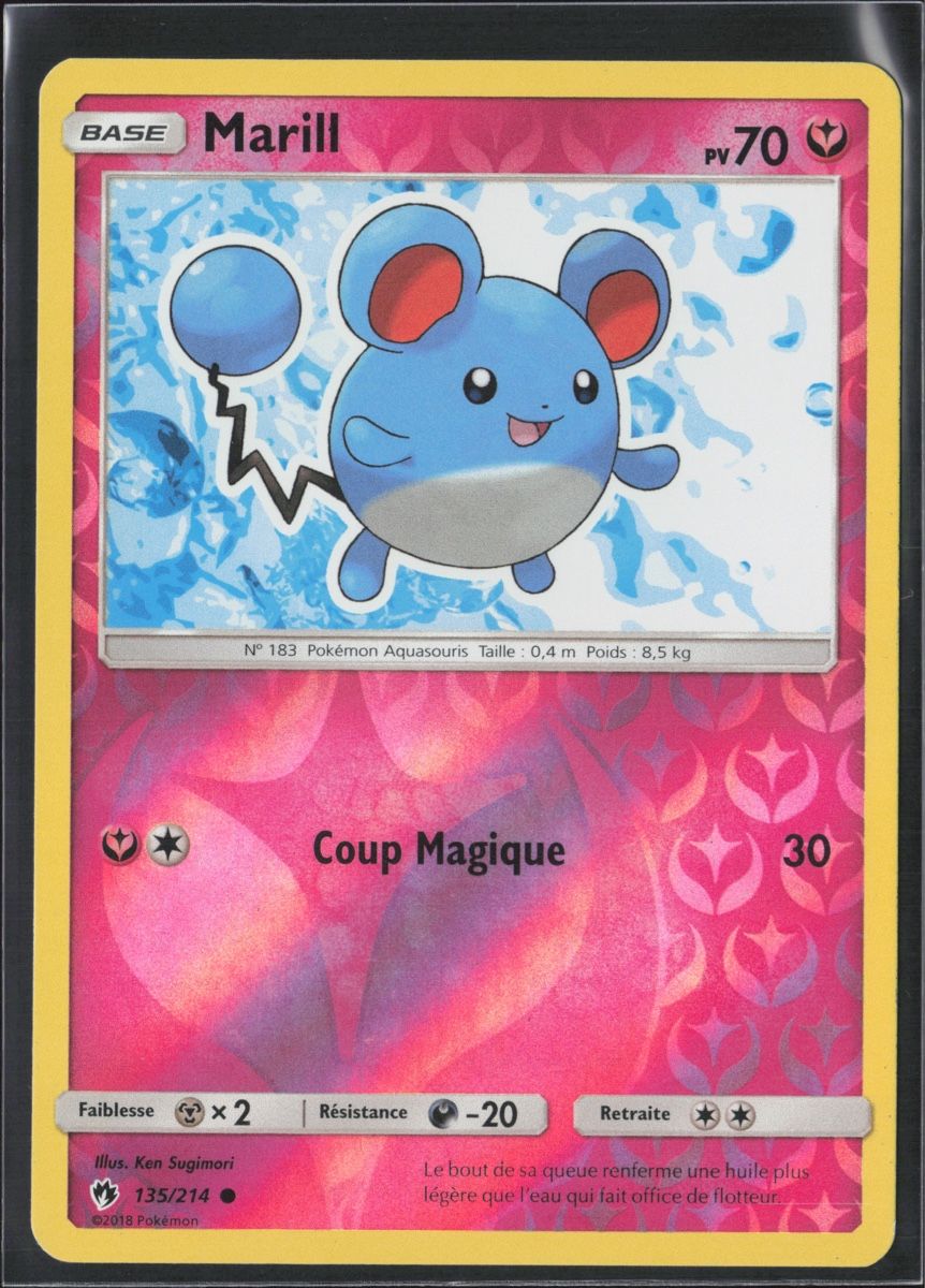 Pokémon Carte collezionabili: POKÉMON / Marill / Lost Thunder / Reverse 🇫🇷 – Usato da Herzogenbuchsee venduto da TCG-High-Quality