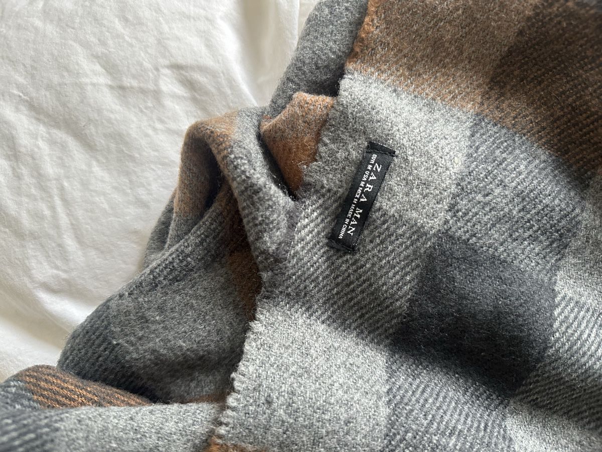 Zara Foulards, Tücher & Schals: Huge warm scarf ZARA – Gebraucht aus Uster von Monika_OB 8