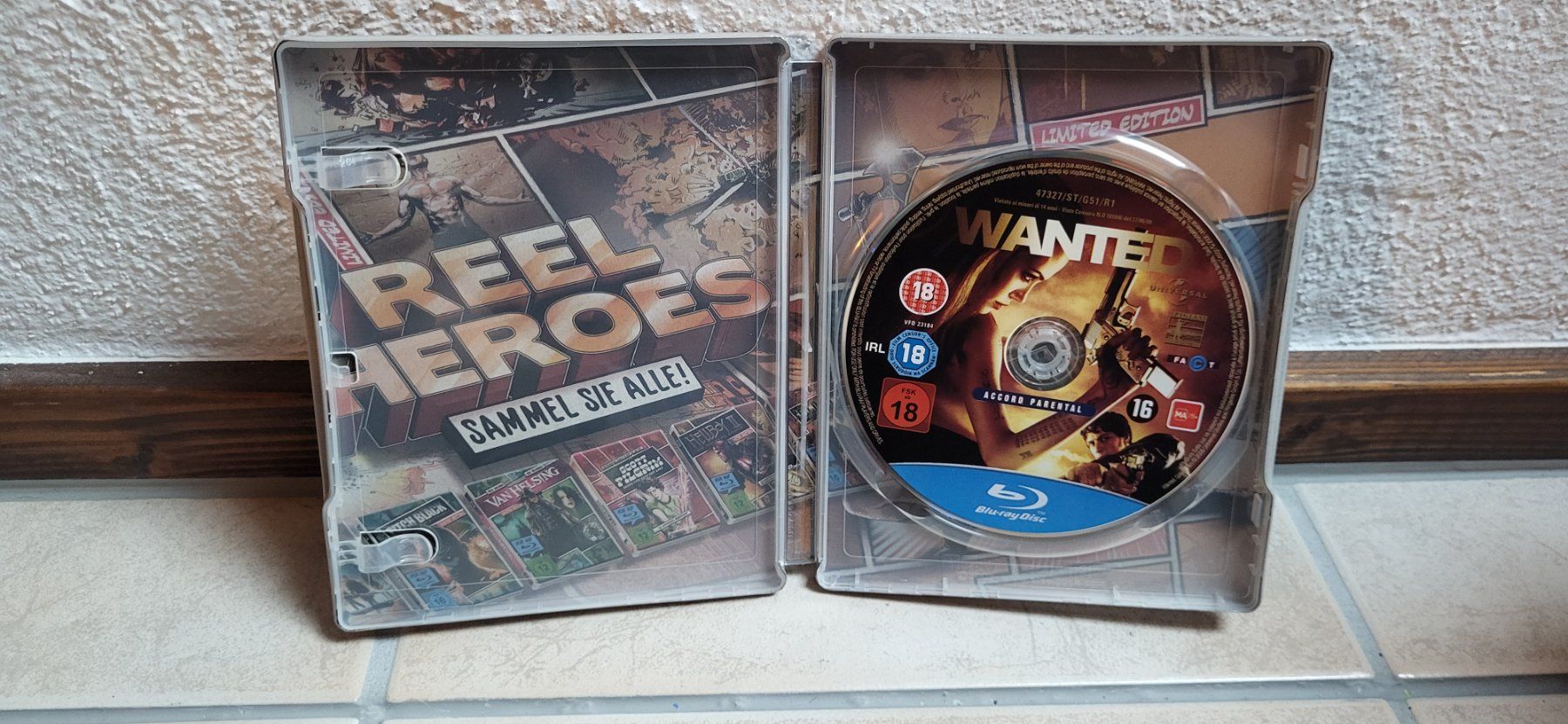 Tutti i DVDs: Blu Ray – Wanted Steelbook – Usato da Münsingen venduto da Heroism2010 2