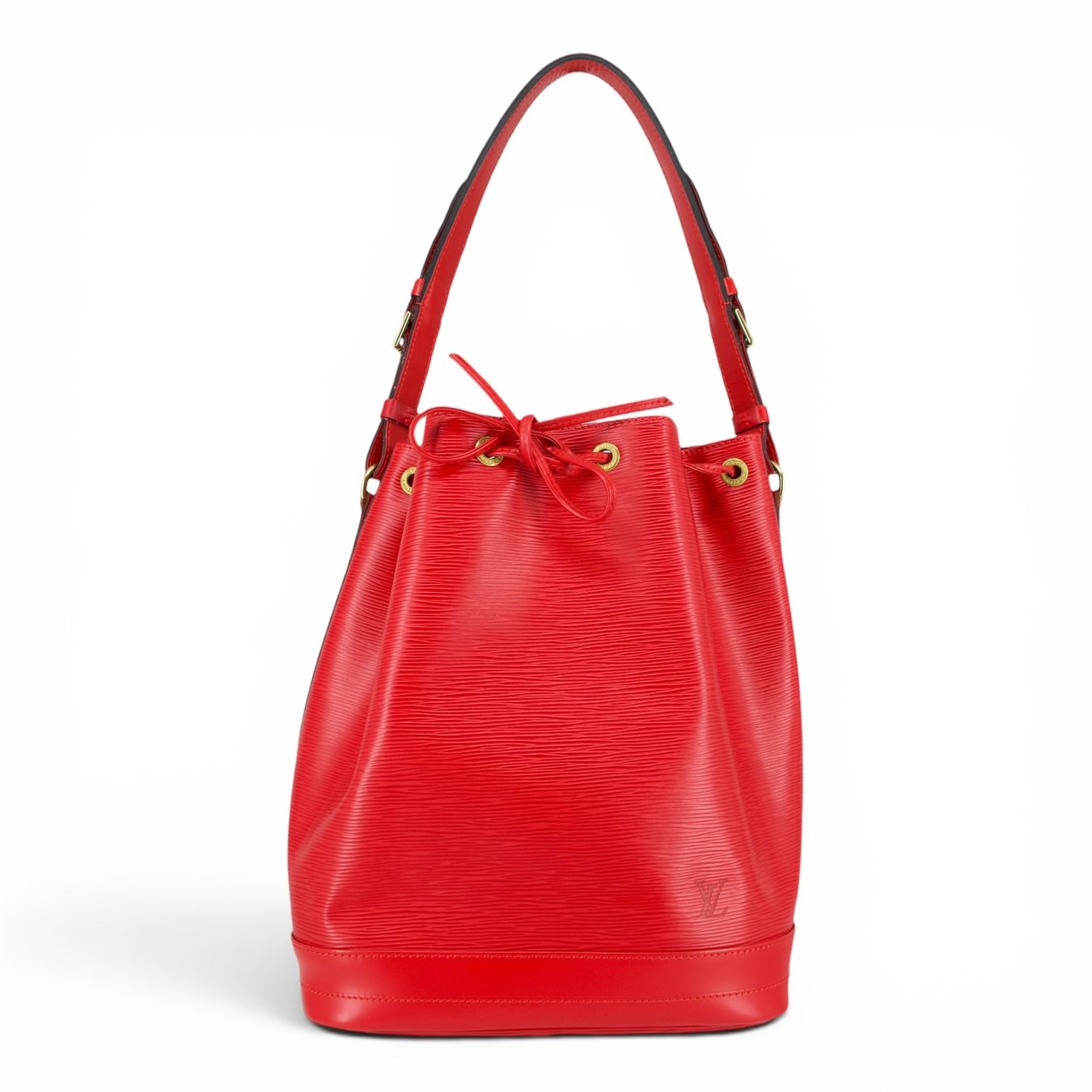 Louis Vuitton Borse da donna: Louis Vuitton Grand Noé Epi rot – Usato da Binningen venduto da Designerlabels 2