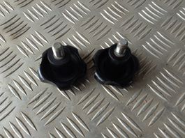 Knauf Dm 60 mm mit M10 Aussengewinde - 2 Stück