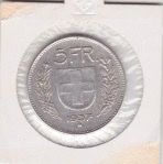 Tutti le monete: 5 Franken 1937 Silber. – Usato da Schlieren venduto da Rapaelli