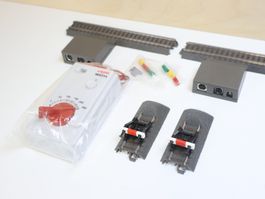 Märklin Digital Steuerung + C-Gleis Prellbock Set H0
