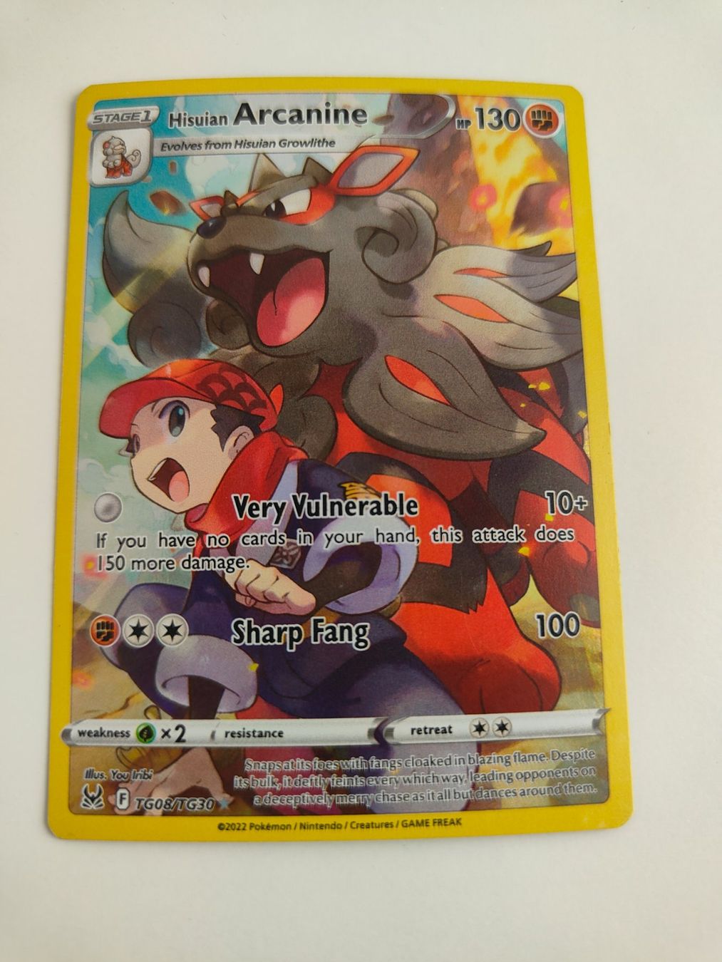 Pokémon Sammelbilder & Trading cards: Pokemon Hisui-Arkani Trainer Gallery Full Art – Gebraucht aus Thalwil von FigurenFreunde