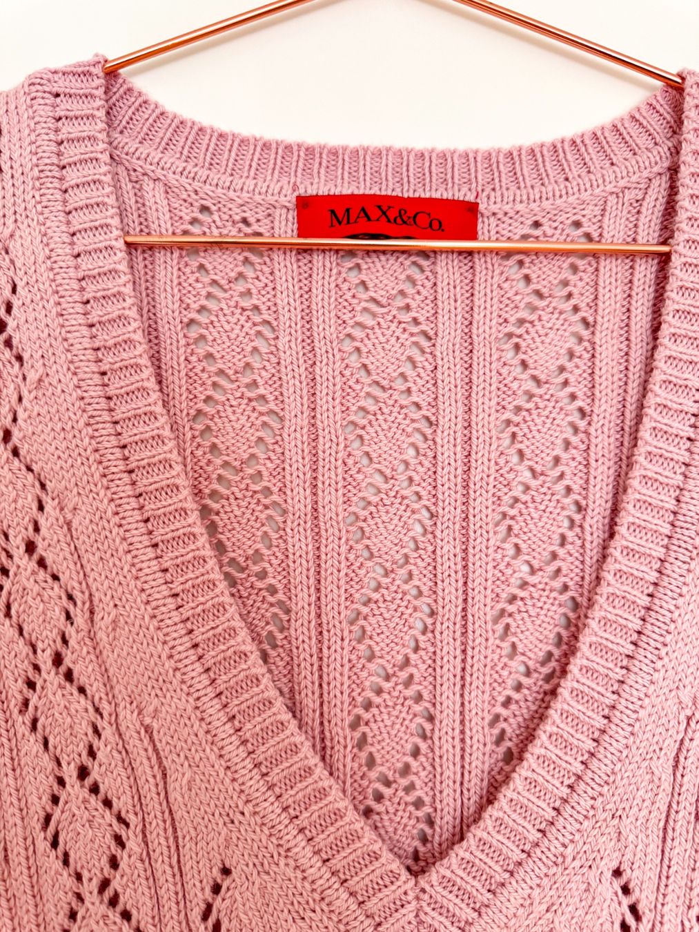 Max Mara Maglioni & Felpe: Max & Co Pullunder altrosa Gr. 38/M neu – Nuovo (secondo la descrizione) da Biberstein venduto da evolution89 1