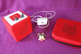 Toniebox Starterset + 1 Toniefigur + Aufbewahrungstasche