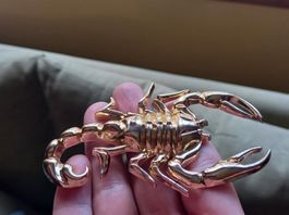 Lot von 10 Skorpion 3D aus Metall - 10x Scorpion 3D en metal