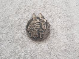 Plakette Fasnacht Basel 1976 Silber