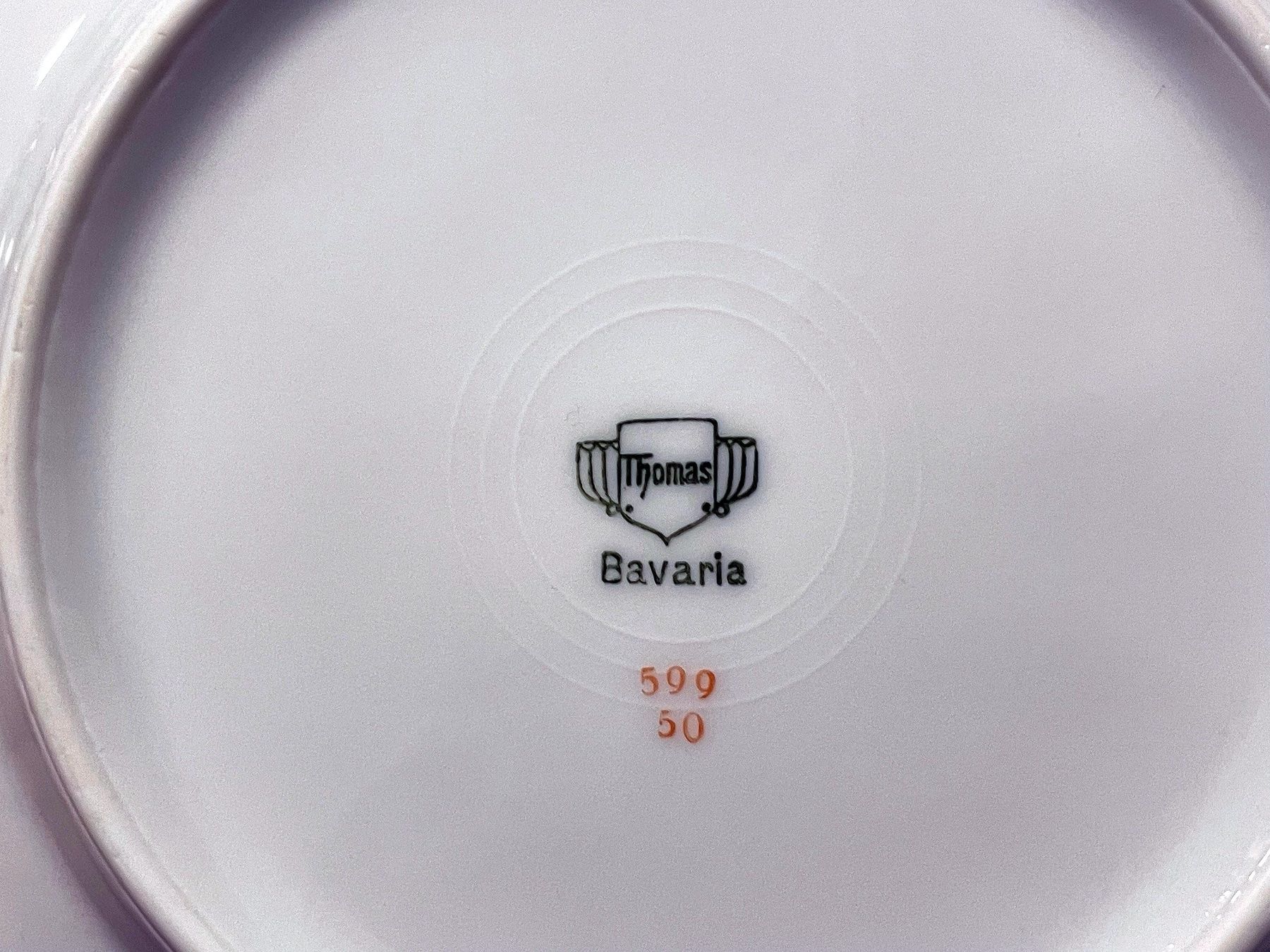 Thomas Set di piatti: Teeservice Thomas Bavaria 599 50 – Usato da Uster venduto da Hotzli 8