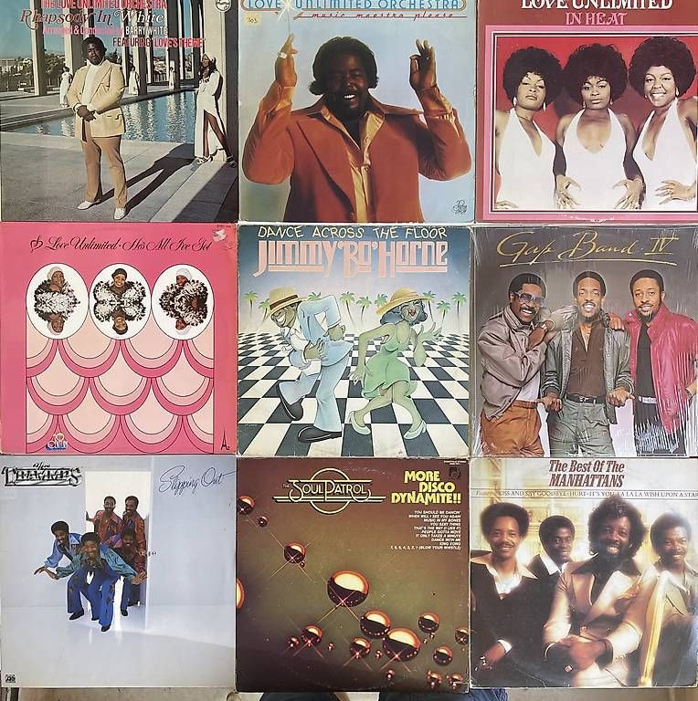Dischi in vinile: 9 x Disco Vinyl LP s Barry White etc. – Usato da Alpnach Dorf venduto da GuntaKinte