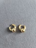 Purelei Ohrringe Gold mit Kugel -  Neu Top Zustand!