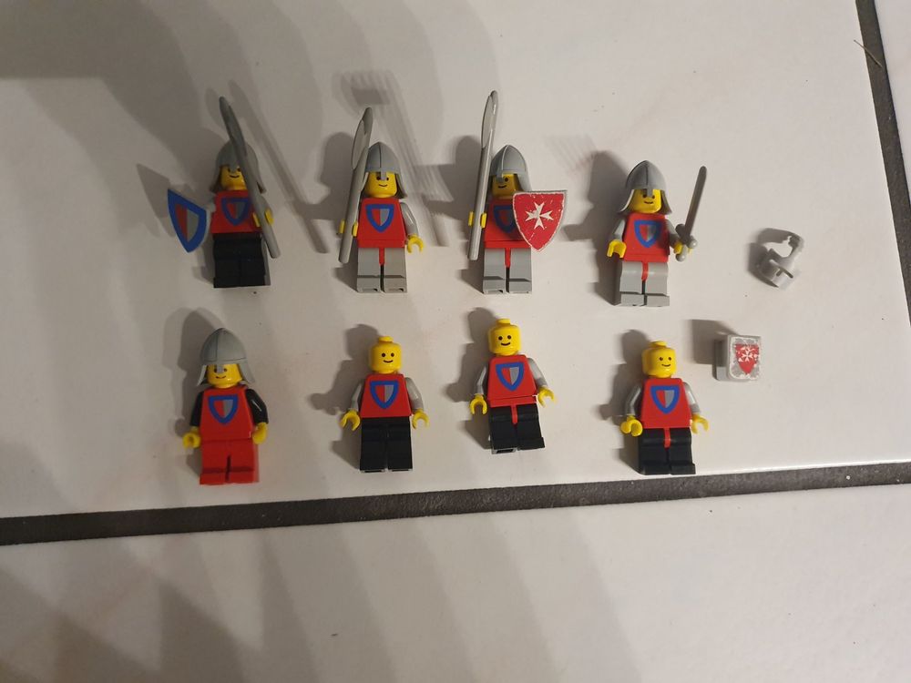 Lego Ritter / Burg Figuren 70er/80er Jahre (Gebraucht) in Schattdorf ...