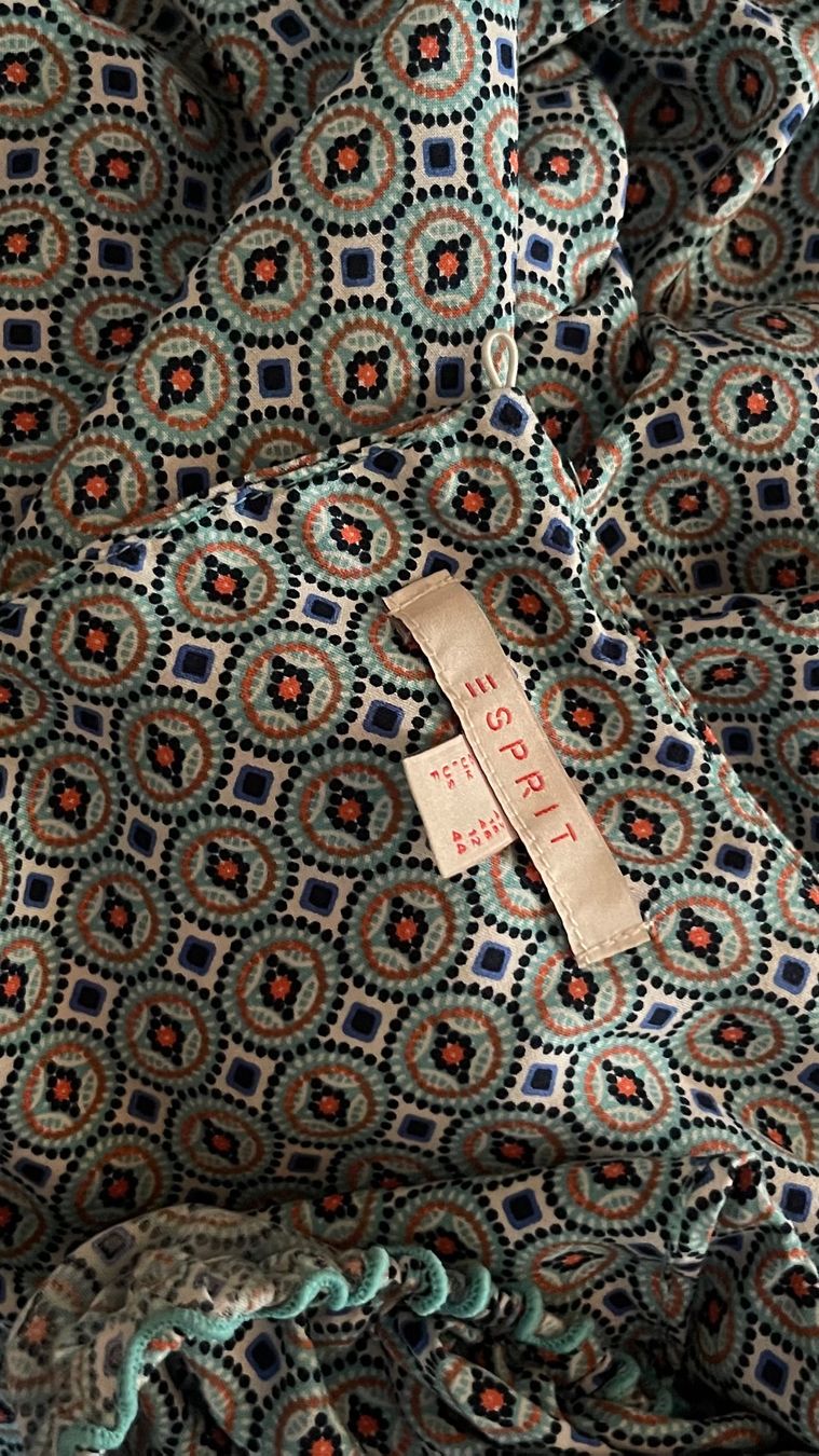 Esprit Blusen: Esprit camicetta di viscosa con cotone – Neu (gemäss Beschreibung) aus Gordevio von LanaZimm 4
