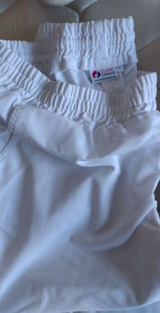 3 x Clinic Dress Hose Weiss Grösse L fast wie neu