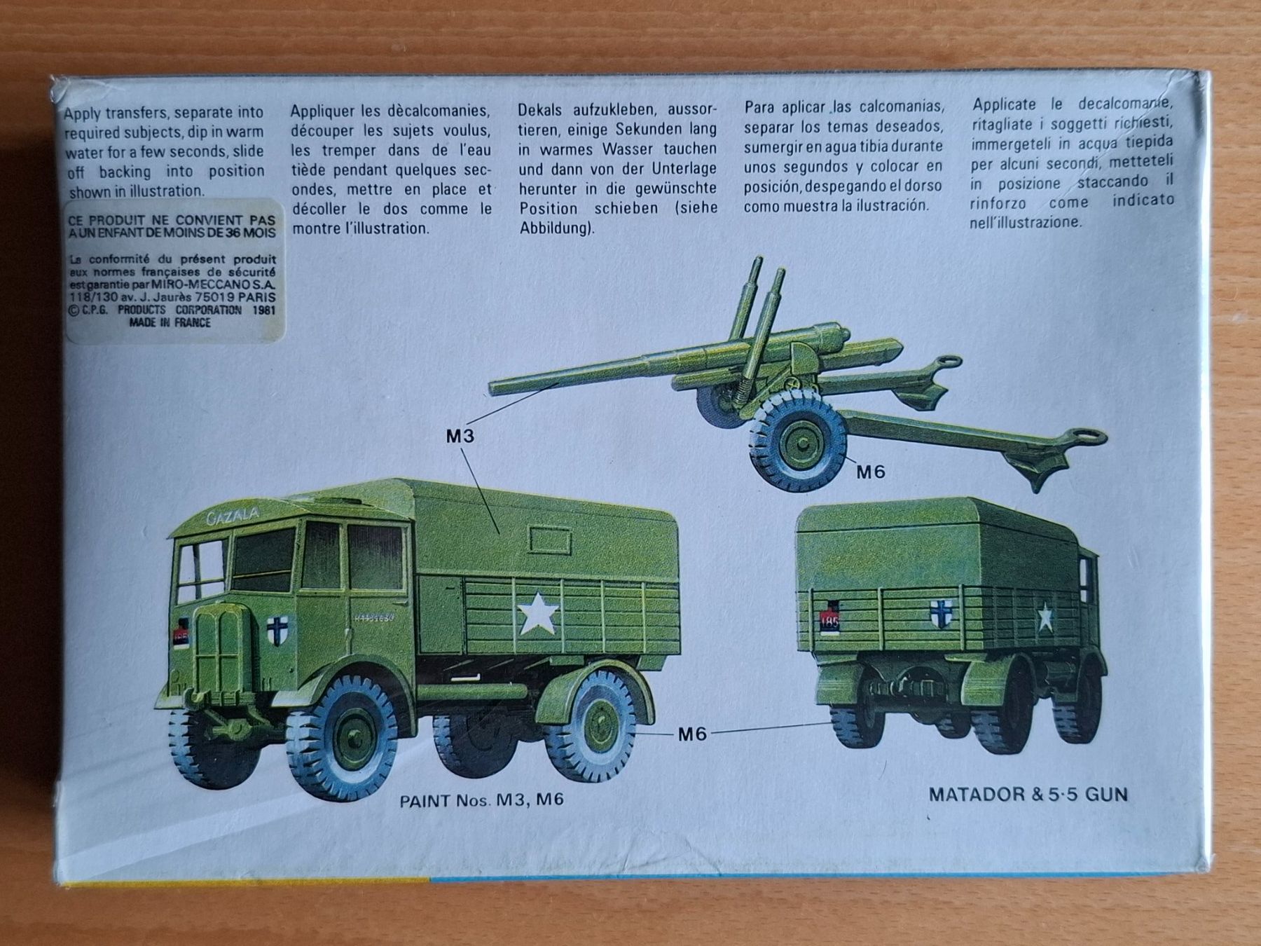 Airfix Kit di modellismo & Modellini statici: Airfix 1/76 Matador & 5-5 Gun – Nuovo e nell'imballaggio originale da Diepoldsau venduto da beeteutel 1