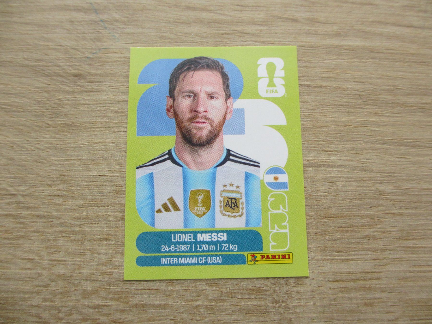 Panini Carte collezionabili: FIFA WORLD CUP 2026 - Lionel Messi – Nuovo (secondo la descrizione) da Sargans venduto da Mony34