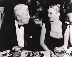 Spencer Tracy & Grace Kelly, Original 1953 gestempelt