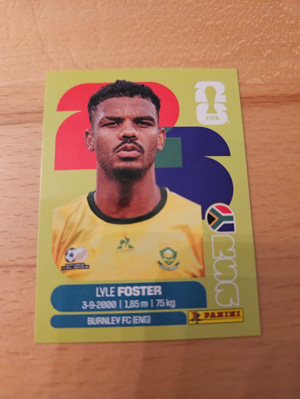 Panini Carte collezionabili: Panini WM 2026 RSA 17 – Nuovo (secondo la descrizione) da Winterthur venduto da melac