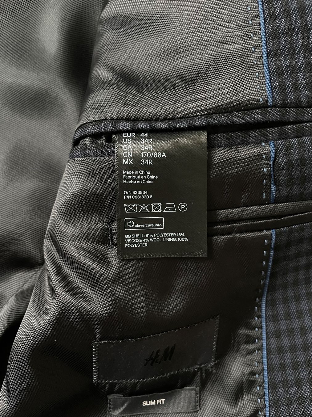 H&M Completi: Anzug – Usato da Freienwil venduto da weberjoel 2