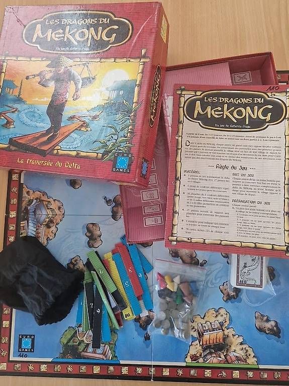 Giochi: Jeu de société Les Dragons du Mekong – Usato da Ecoteaux venduto da Francine01 1
