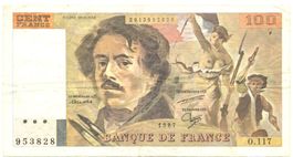 Frankreich France 100 Francs 1987 P154c