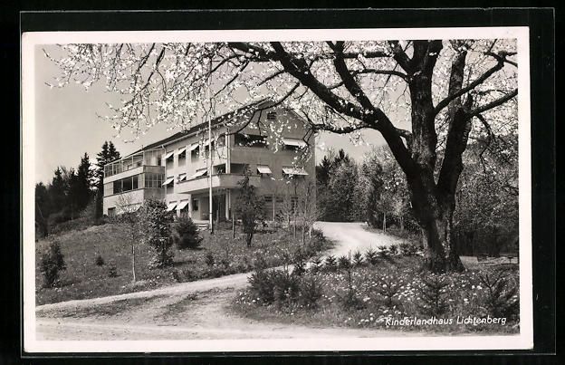 Cartoline postali: Ober-Aegeri, Institut Lichtenberg, Kinde – Usato da Berlin venduto da bartko-reher