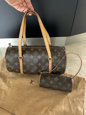 Louis Vuitton Papillon 30 inkl. Pochette, neuwertig