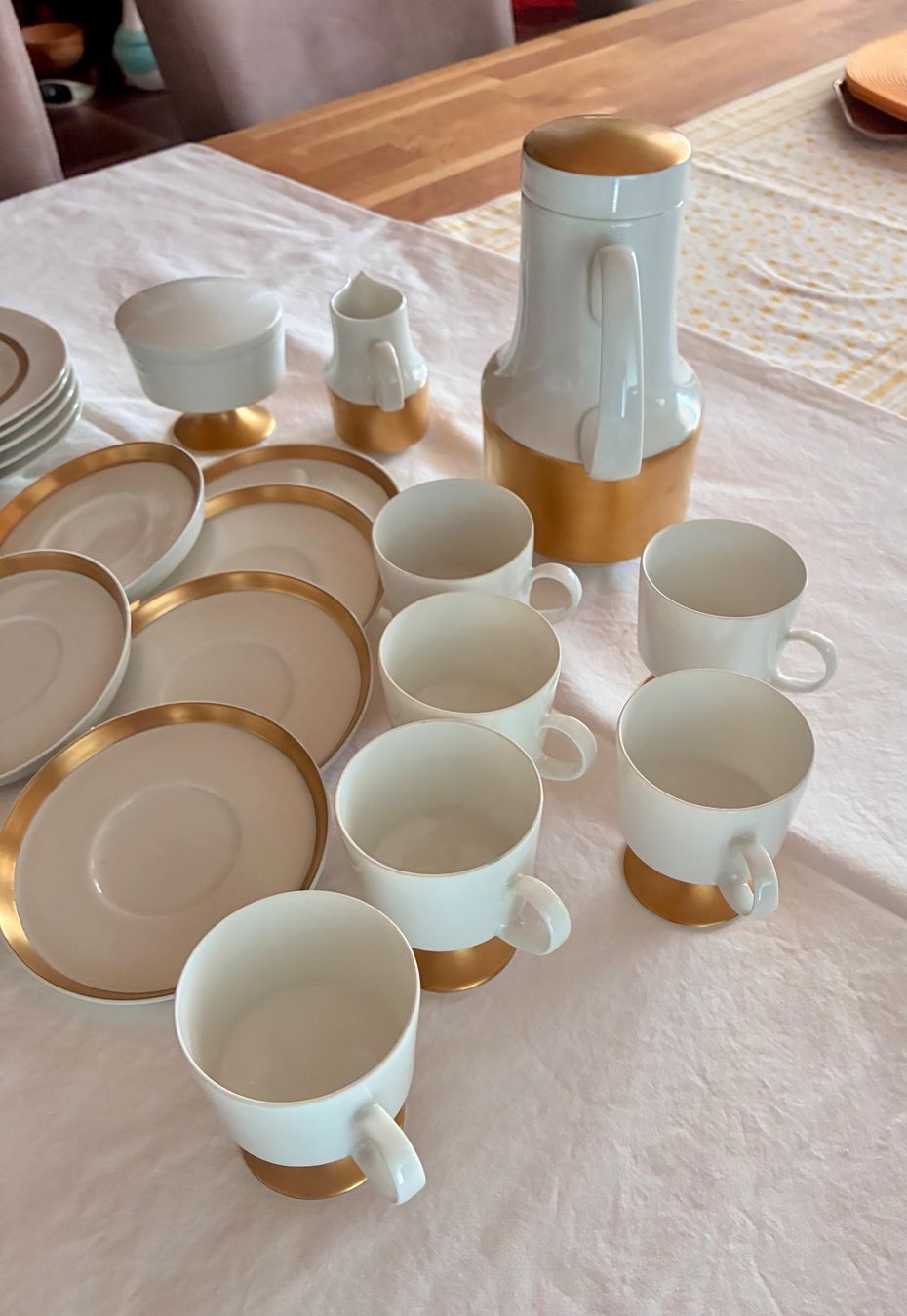 Rosenthal Services de table: Rosenthal Studio Linie, Mocca Service vergoldet – D'occasion à Steinach par cgo_29jv 6