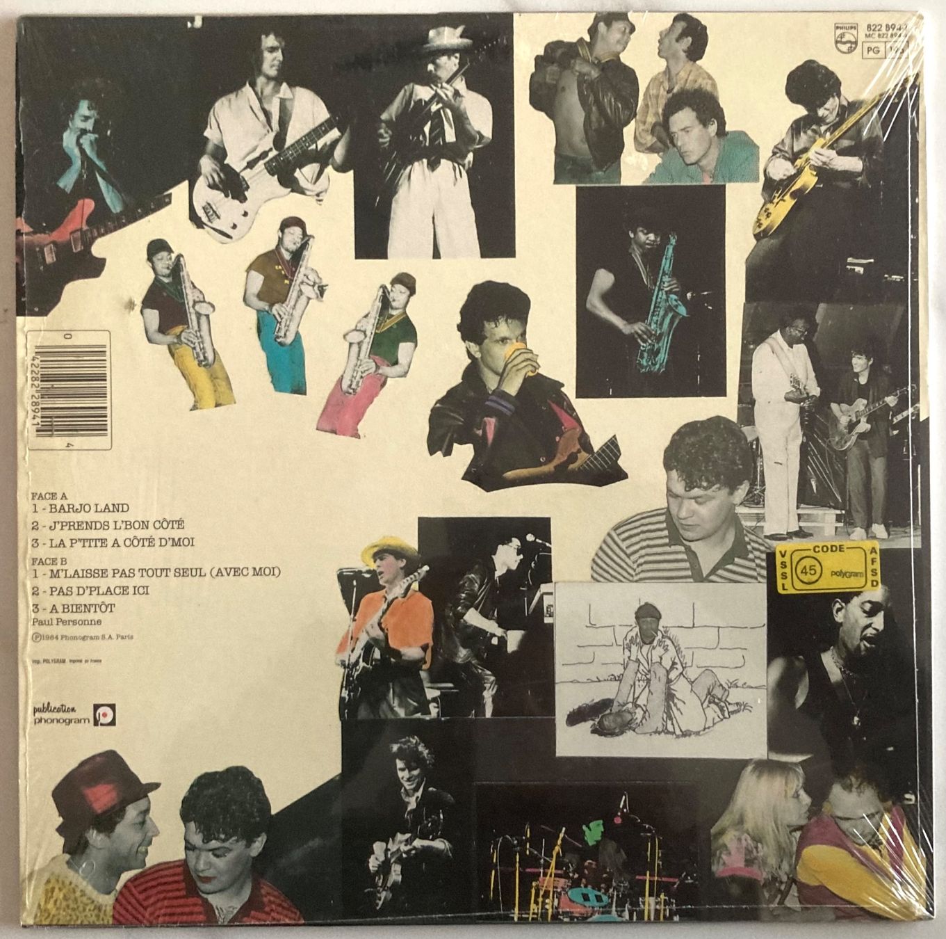 Dischi in vinile: PAUL PERSONNE - BARJO LAND – Usato da Poliez-Pittet venduto da Newtown-Records 1