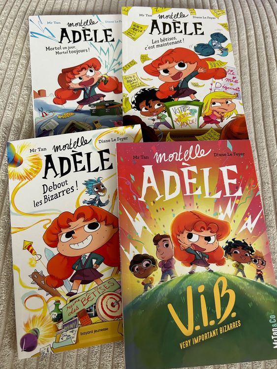 Collection 4 livres mortelle Adèle spéciaux (1-4) (Neu (gemäss ...