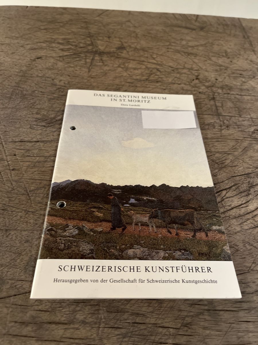 Bücher: Segantini Museum Kunstführer St. Moritz, neuwertig – Gebraucht aus Zuoz von Grr1974