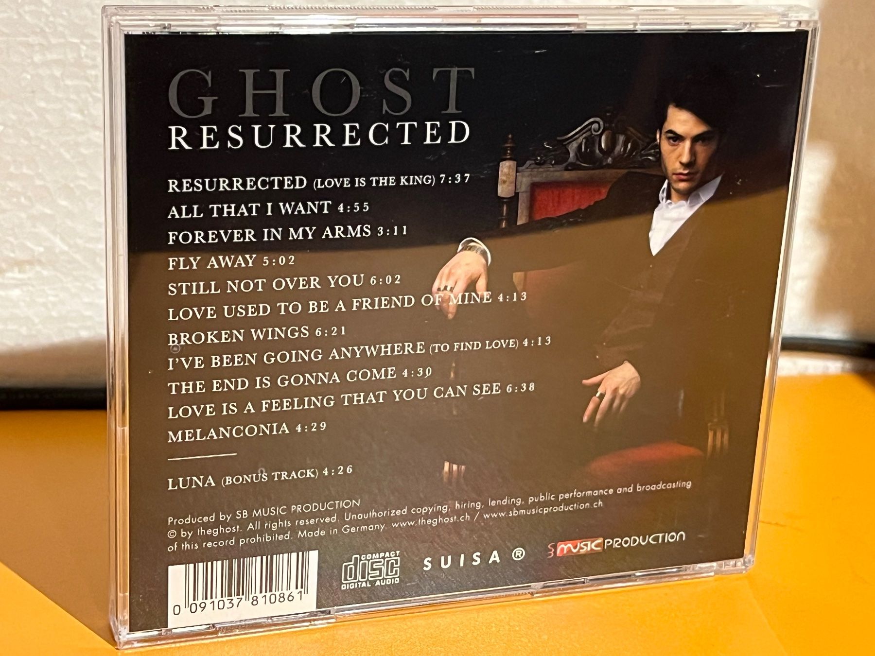 CD: The Ghost - Resurrected - SR14 – Usato da Küsnacht ZH venduto da Internetradio 1