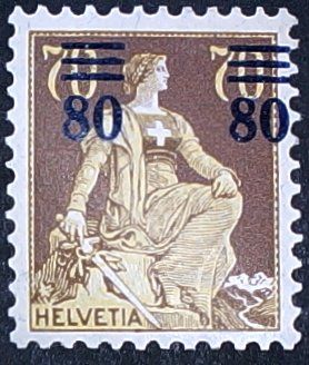 Alle Briefmarken: Verschobener Aufdruck – Gebraucht aus Opfikon von Pritt04