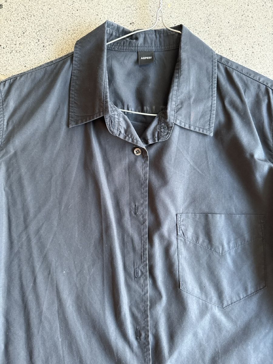Camicette: Asepsi, Bluse blau, XL, Gr 40 – Usato da Richterswil venduto da Solemare47Nicole