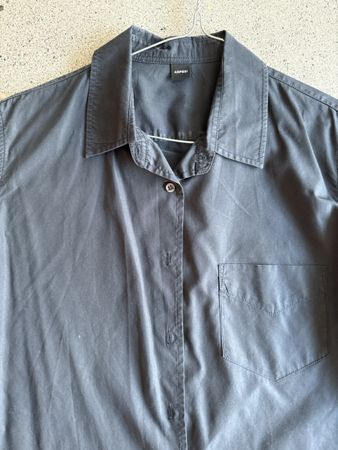 Asepsi, Bluse blau, XL, Gr 40