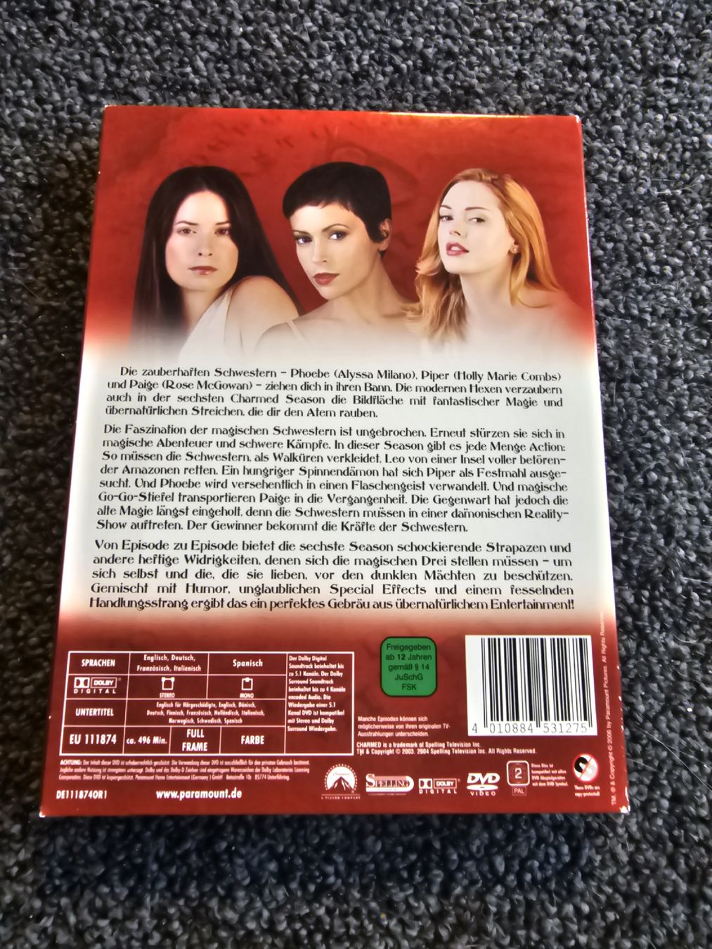 Tutti i DVDs: Charmed Staffel 6 Volume 1, – Usato da Ruswil venduto da jan_bxl5 1