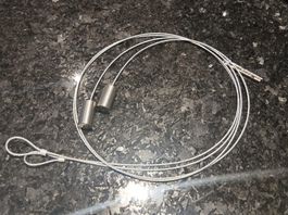 2xFotoseil aus Metall inkl. 20 Magnete
