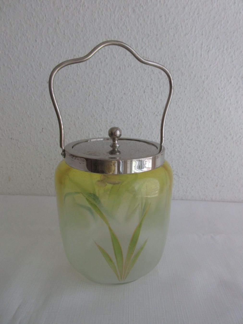 Gläser: Biscuit / Konfekt Dose Jugendstil, ca. 1900 – Gebraucht aus Binningen von Oldfashion 2