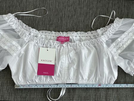 Neue Dirndl Oktoberfest Bluse von Krüger Gr.40