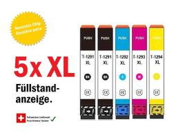 T-1291–T-1294 XL / T-29 – Komp.Drucker-Patronen Epson (5x)