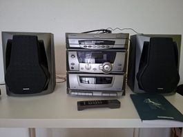 Stereoanlage Thomson VTCD 800 mit 2 Lautsprechern
