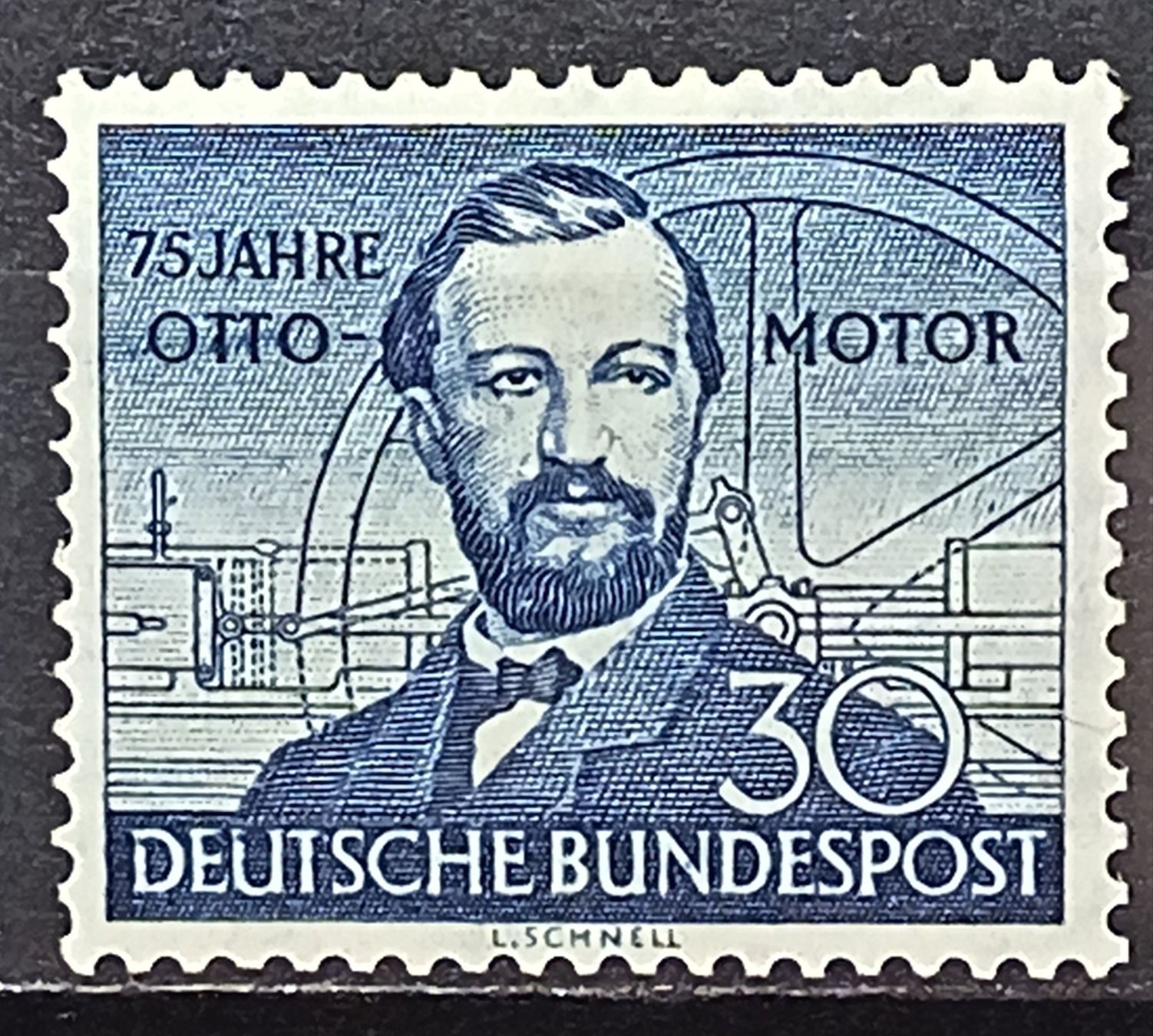 Tutti i francobolli: BRD Otto Mi-Nr.150 Postfrisch 32 Fr – Usato da Kriens venduto da Nidfeld45 1