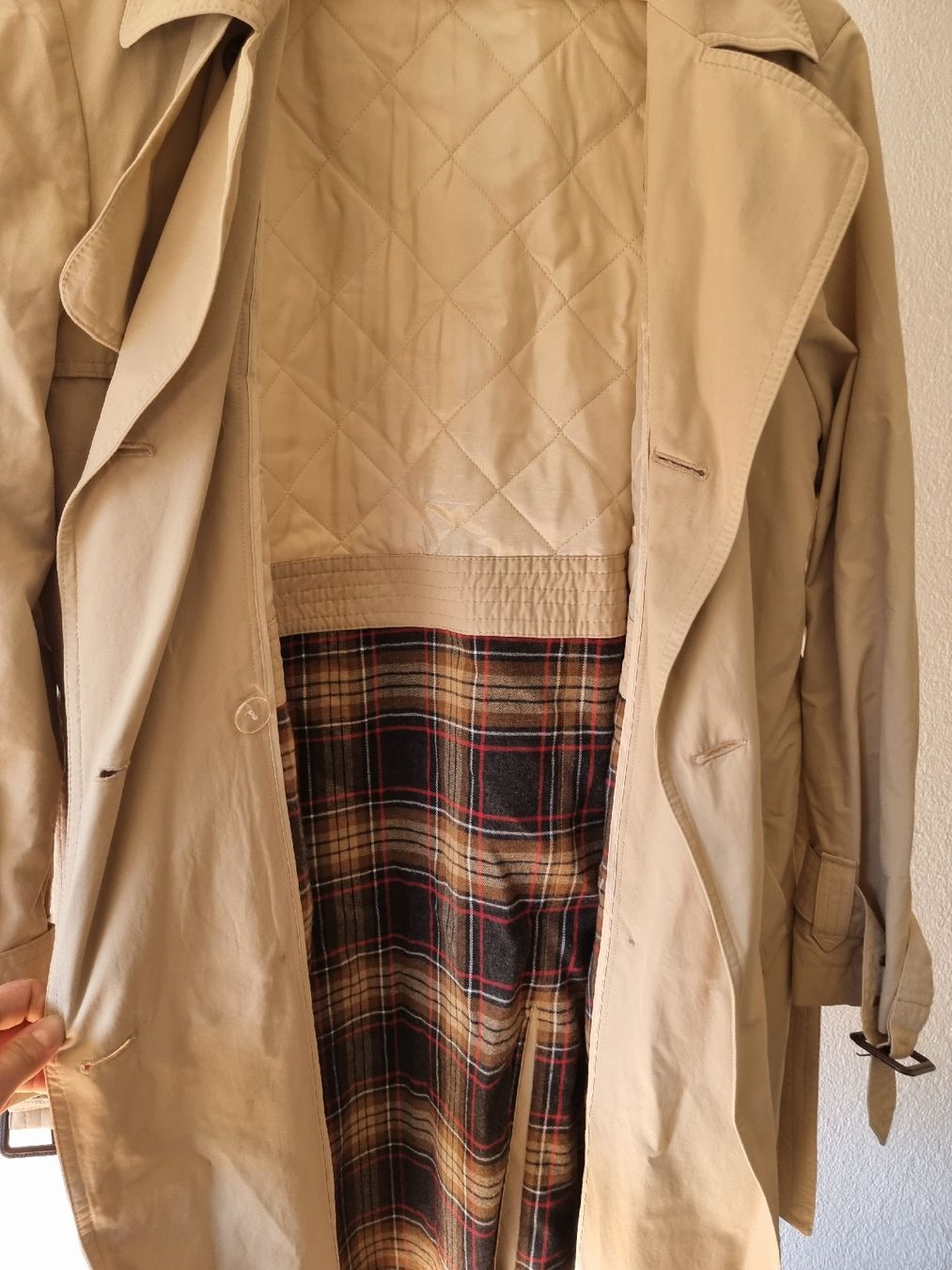 Cappotti: Trenchcoat von Elégance Paris Gr.40 – Usato da Balzers venduto da Homeandgarden 2